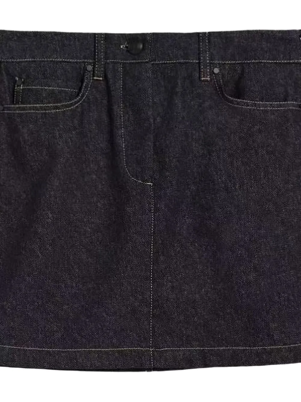 Max Mara falda corta de mezclilla con botones | Faldas ajustadas | Image 2