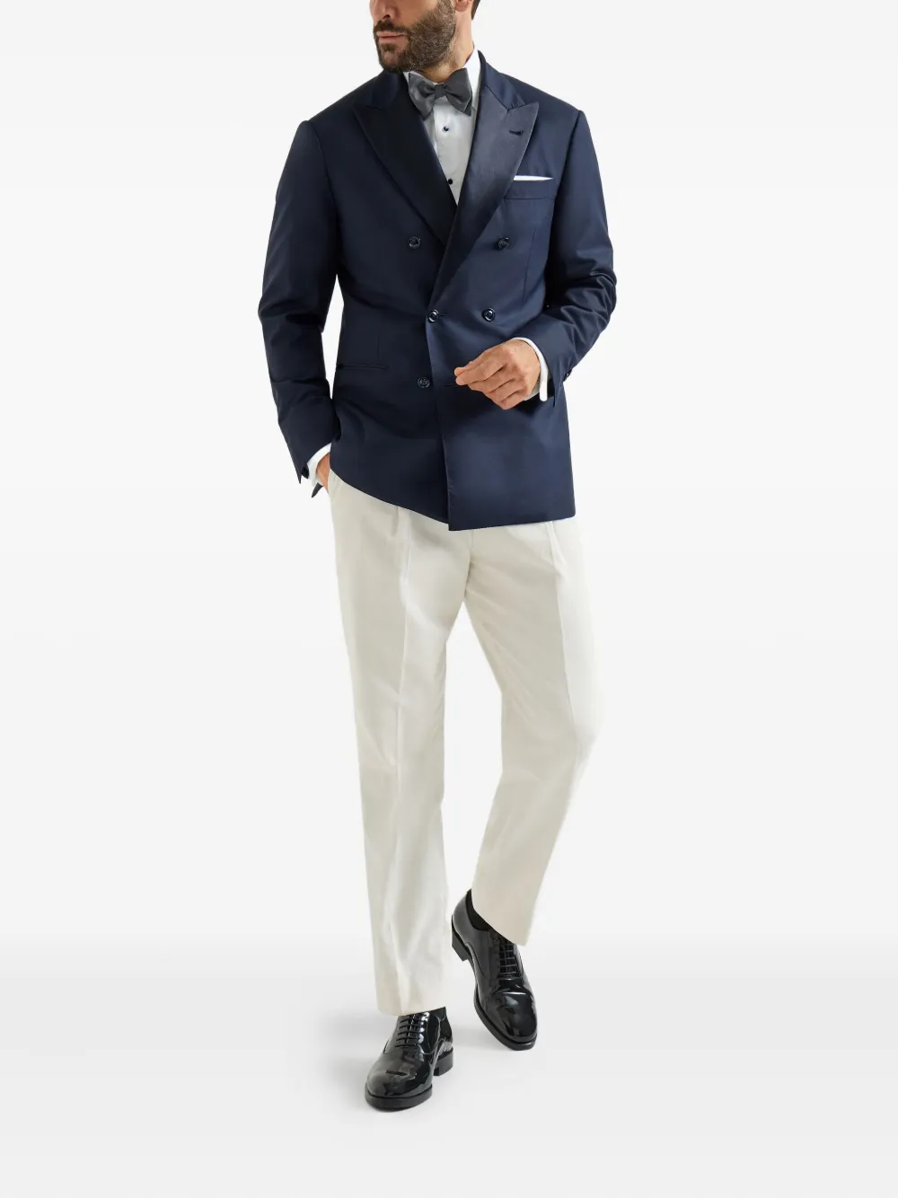 Brunello Cucinelli  Tuxedo double-breasted jacket | Sacos | Image 2