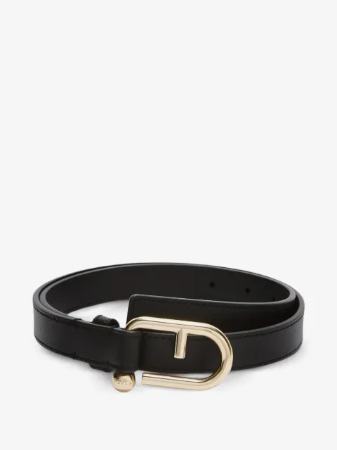 Furla Nuvola leather buckle belt
