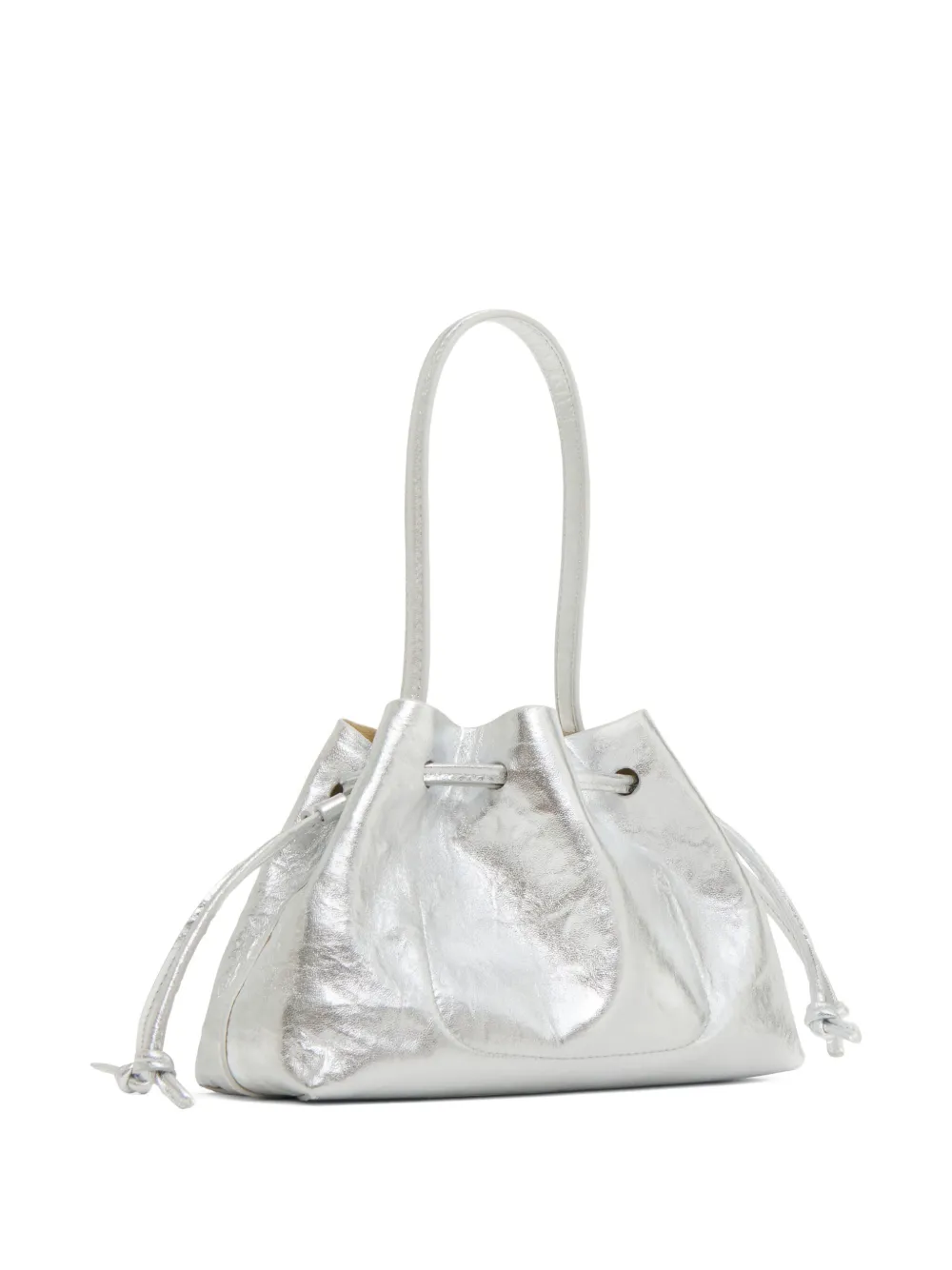 Mansur Gavriel Drawstring Pouchette crinkle tote bag | Mini Bags | Image 2