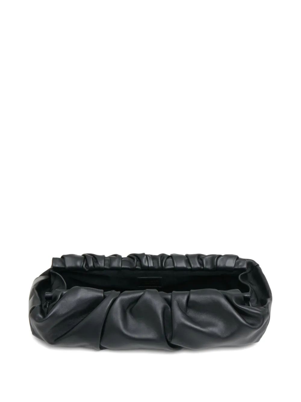  Mansur Gavriel Cloud Leather Clutch Bag - Black 