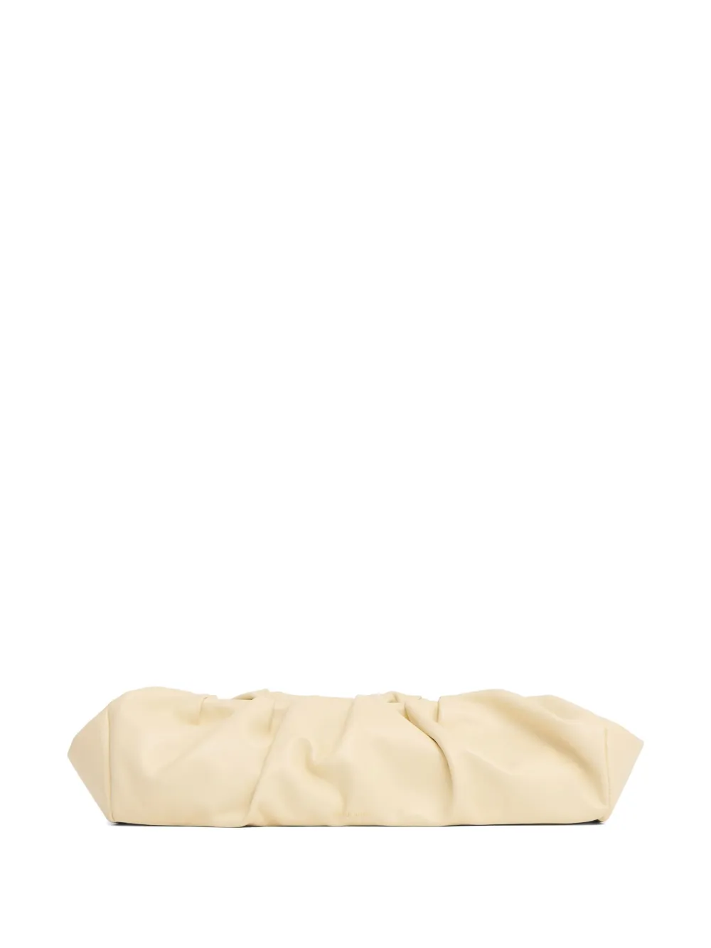  Mansur Gavriel Cloud Ruched Clutch - Neutrals 
