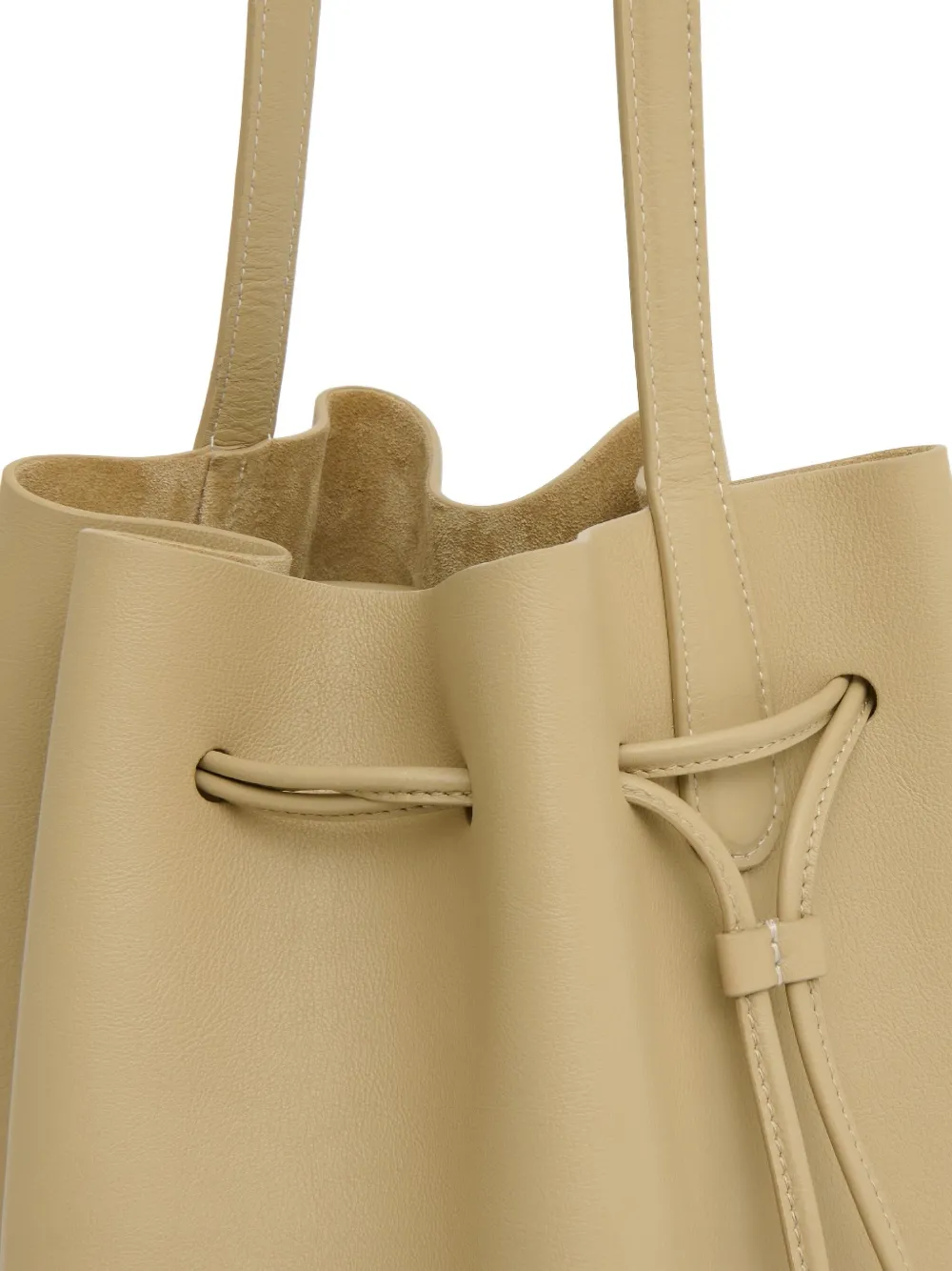 Cabas Drawstring Bucket Bag