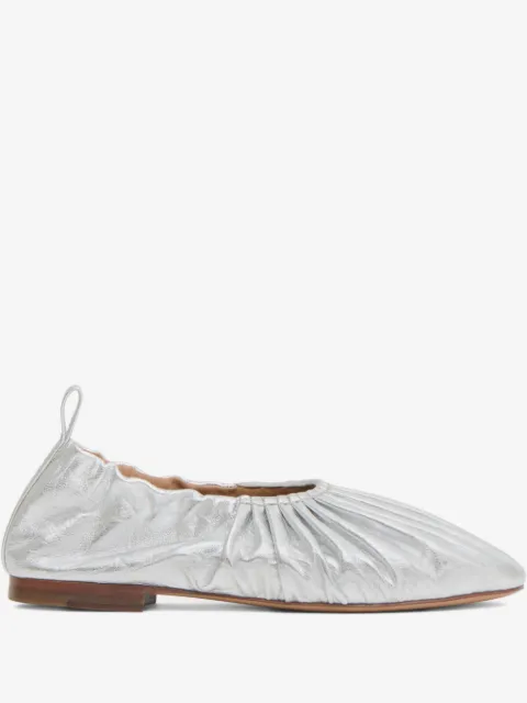 Mansur Gavriel Flache Ballerinas mit Rüschen