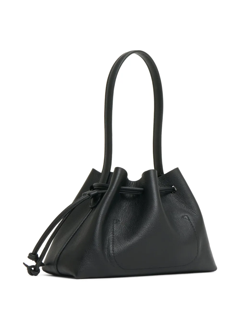 Mansur Gavriel Drawstring Pouchette Mini Bag In Black