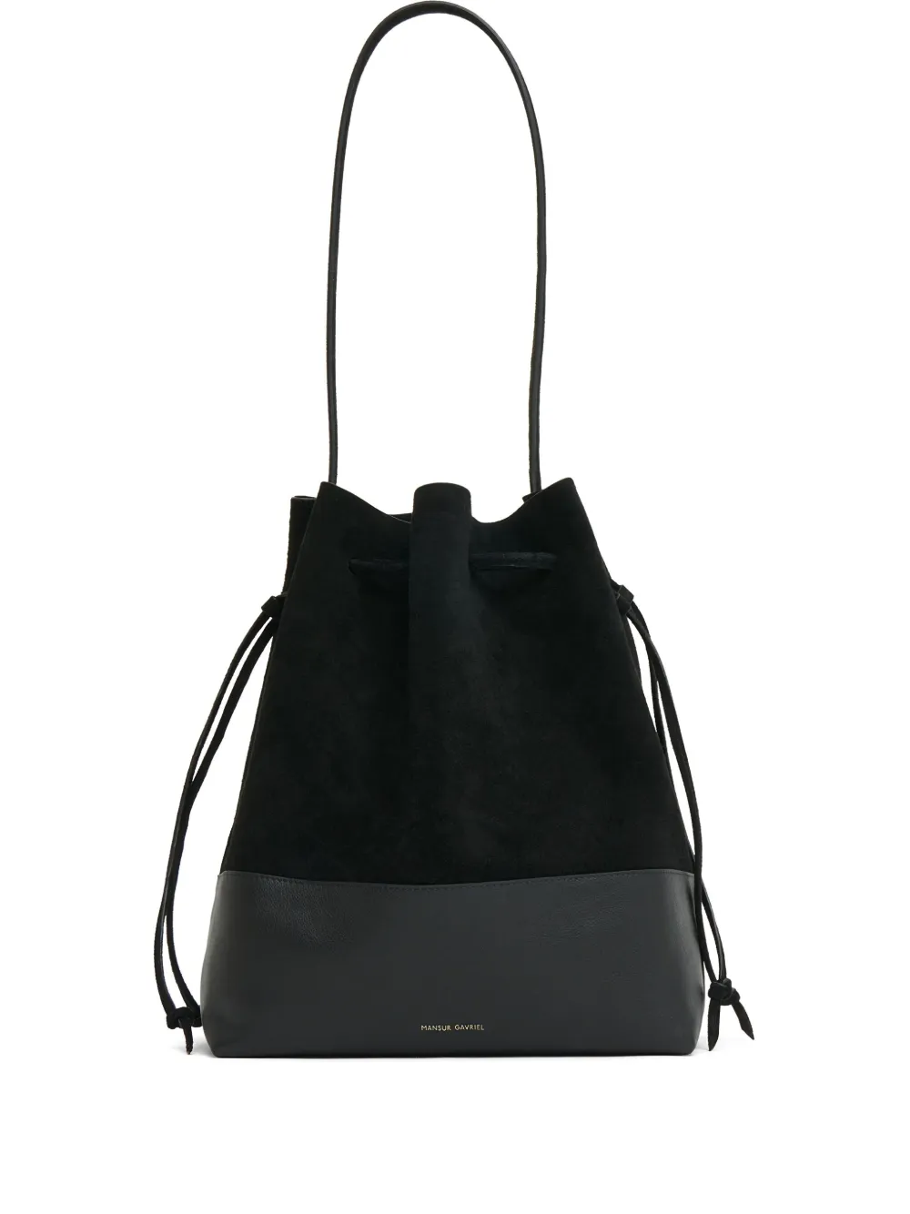 Mansur Gavriel Borsa a secchiello Cabas con coulisse - Nero
