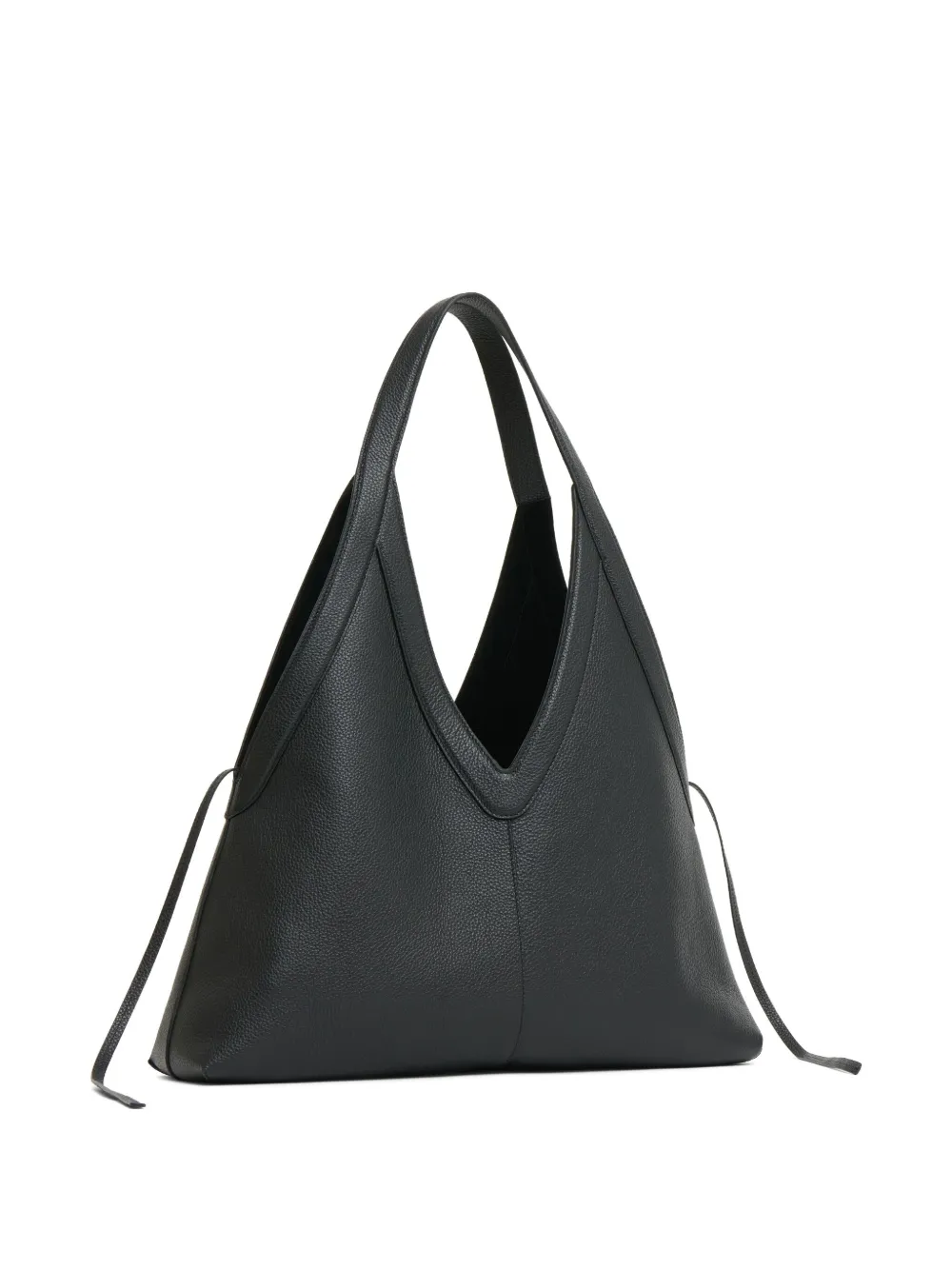 Mansur Gavriel Soft M leren shopper Zwart