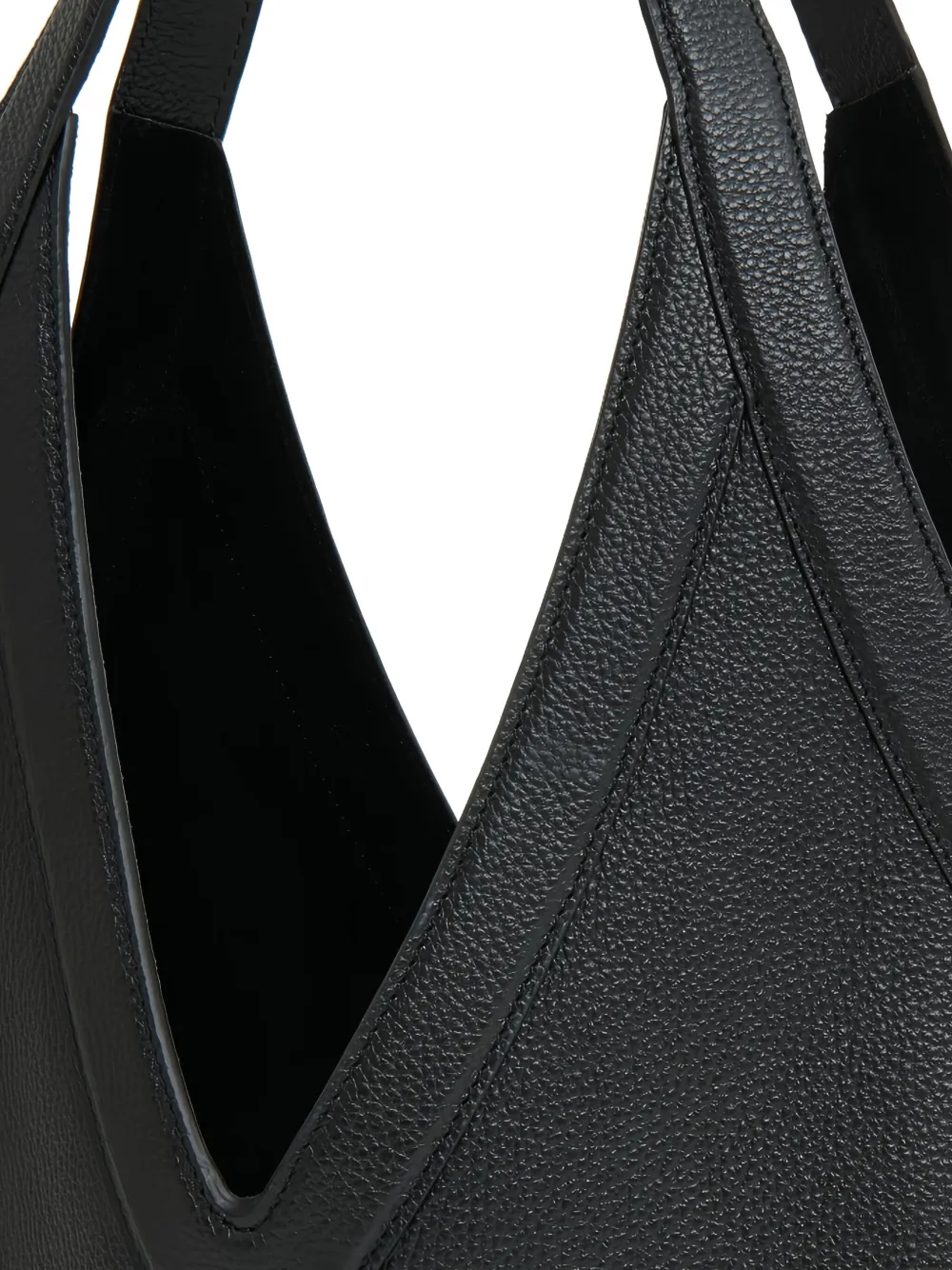 Mansur Gavriel Soft M leren shopper Zwart