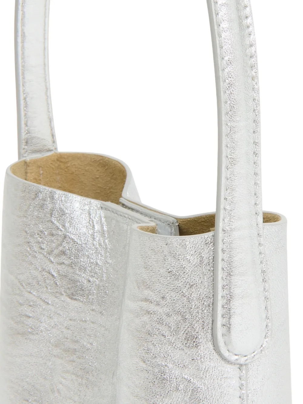 Mansur Gavriel Everyday Mini Cabas In Silver