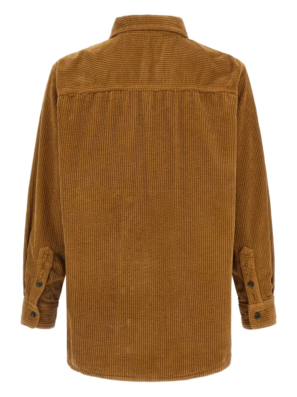 MARANT Nario corduroy-effect shirt - Bruin