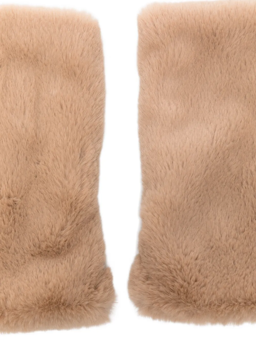  Alpo Faux-fur Gloves - Neutrals 