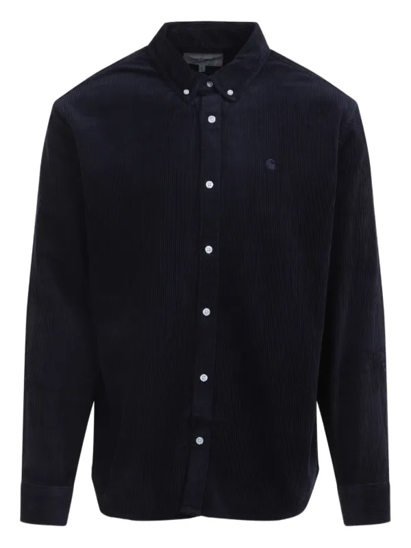Carhartt WIP コーデュロイ シャツ | ブルー | FARFETCH JP