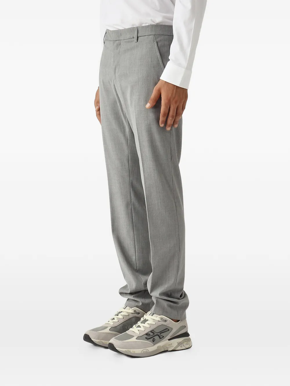DONDUP cotton trousers - Grijs