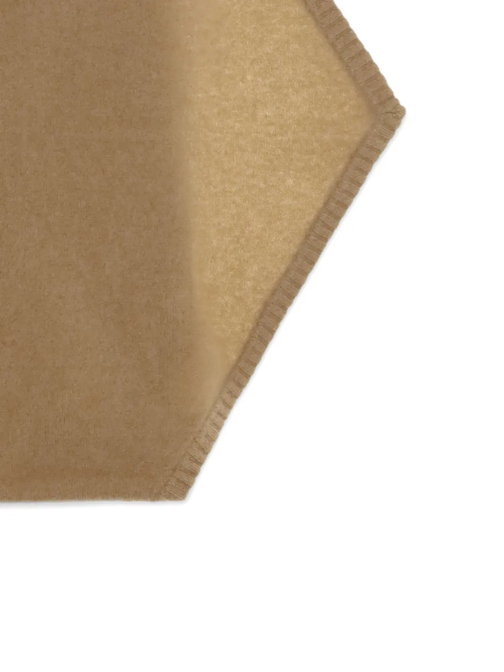 Madeleine Thompson Joanna Triangle Scarf In Brown