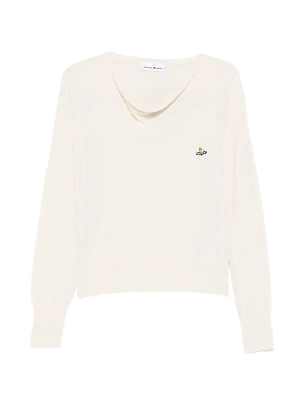 Vivienne Westwood logo-embroidered sweatshirt - Toni neutri