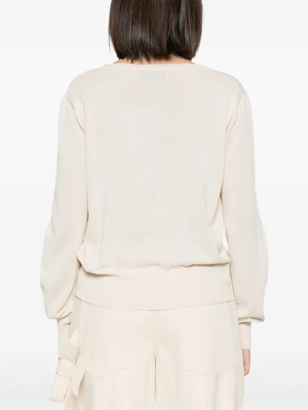Vivienne Westwood Sweater met geborduurd logo Beige