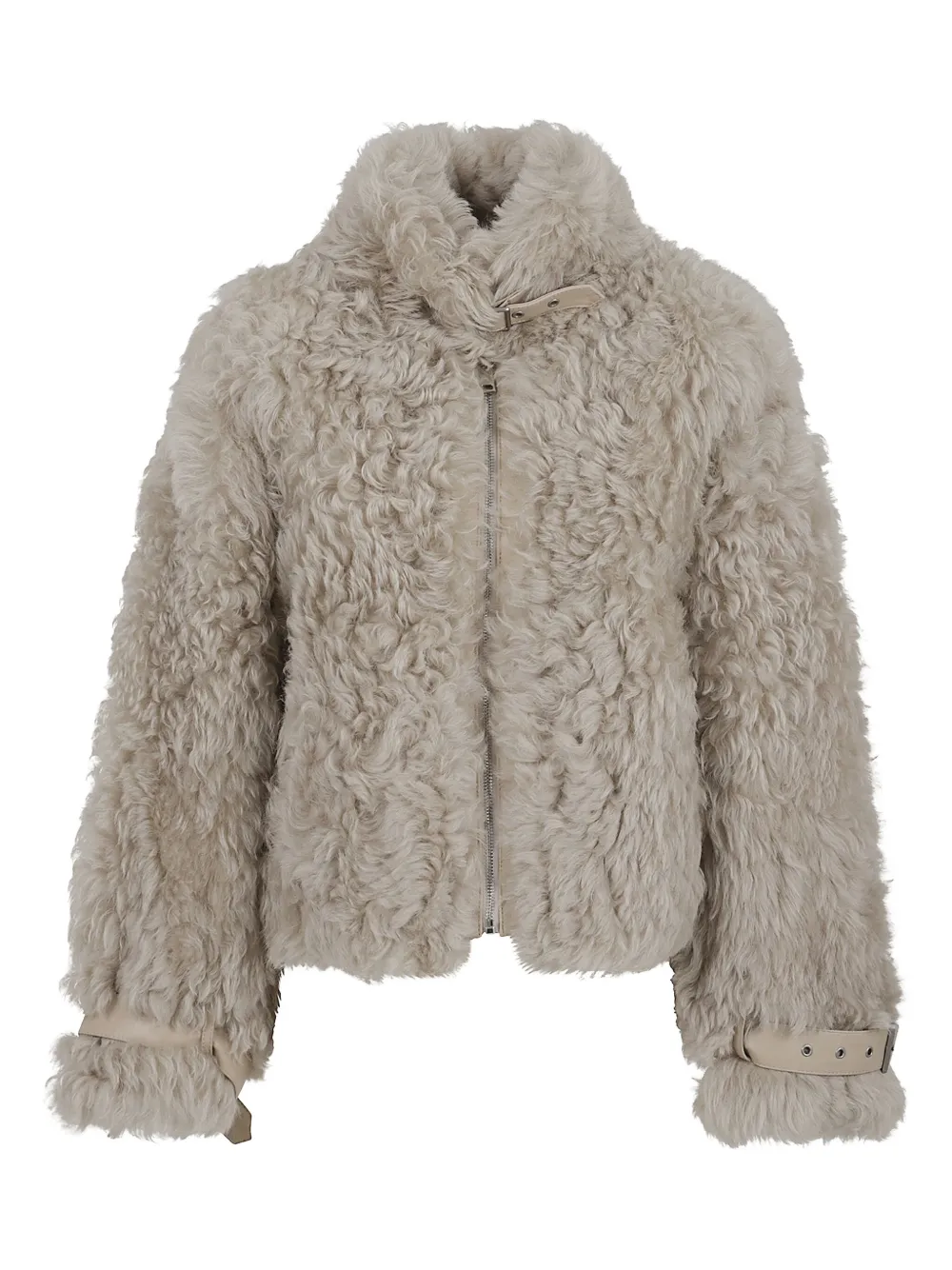 Sword 6.6.44 Buckle Cuff Coat In Brown