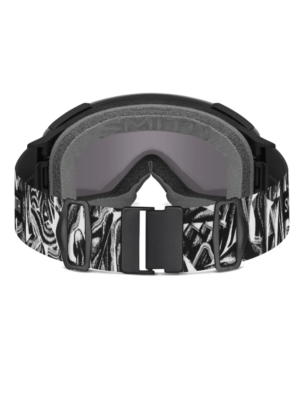 Smith I O Mag skibril met bandje met patroon Zwart