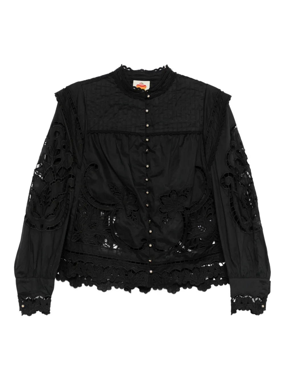 FARM Rio cotton shirt - Nero