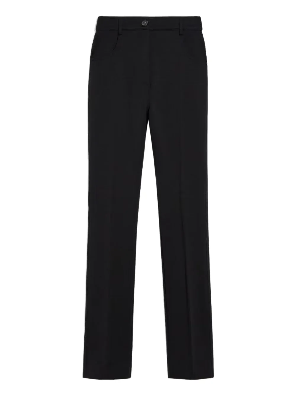 Max Mara Pleated Trousers In Black