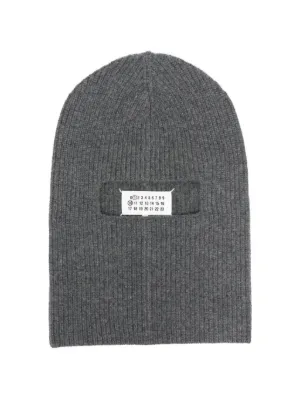 Maison Margiela リブビーニー | ブラック | FARFETCH JP