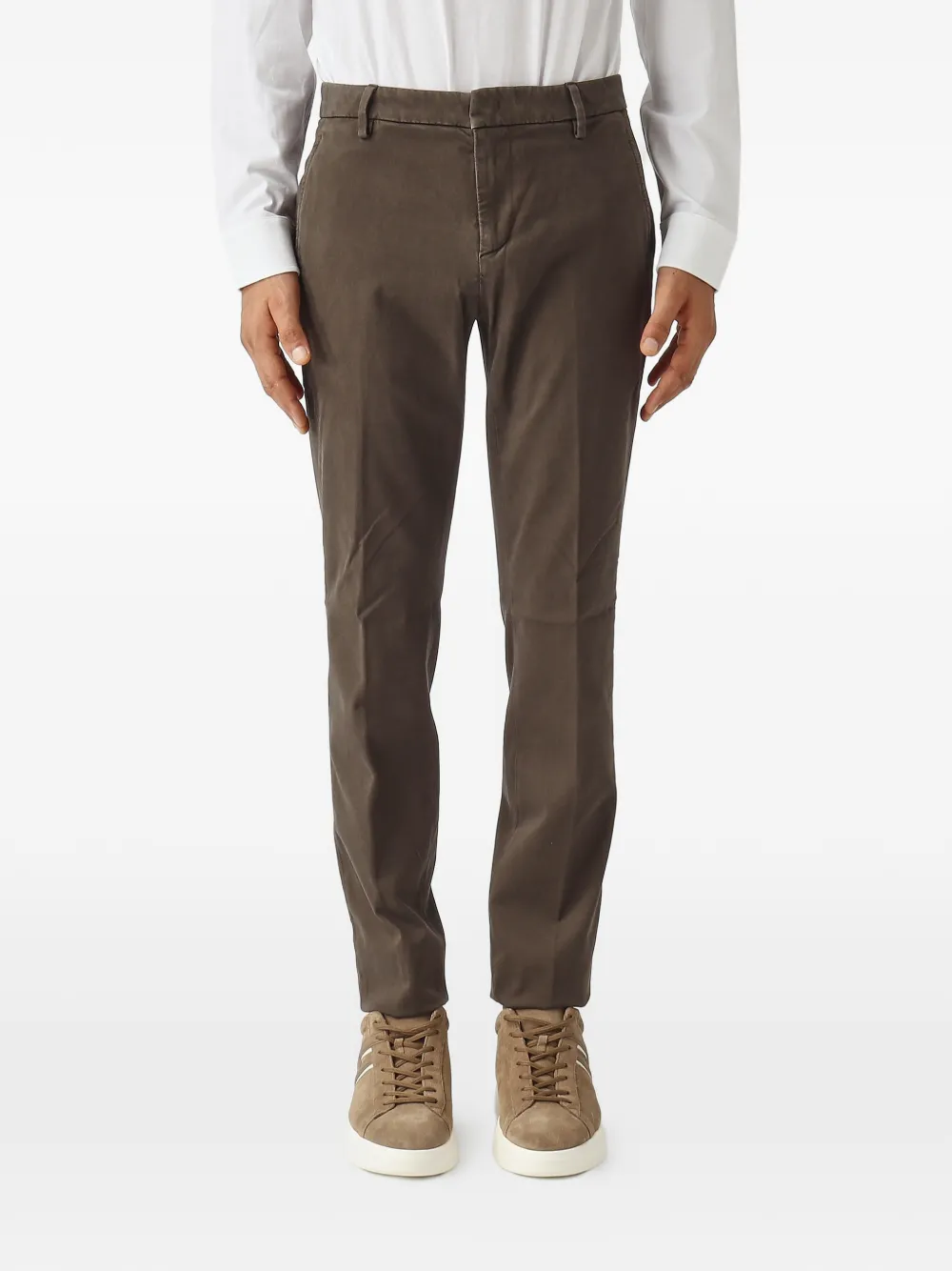 DONDUP pantalones de algodón | marrón | Image 1