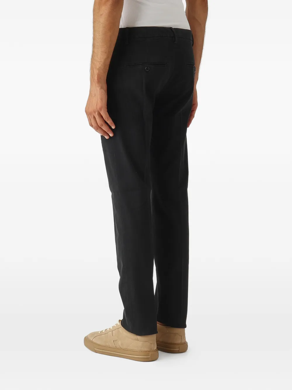 DONDUP Katoenen broek Zwart