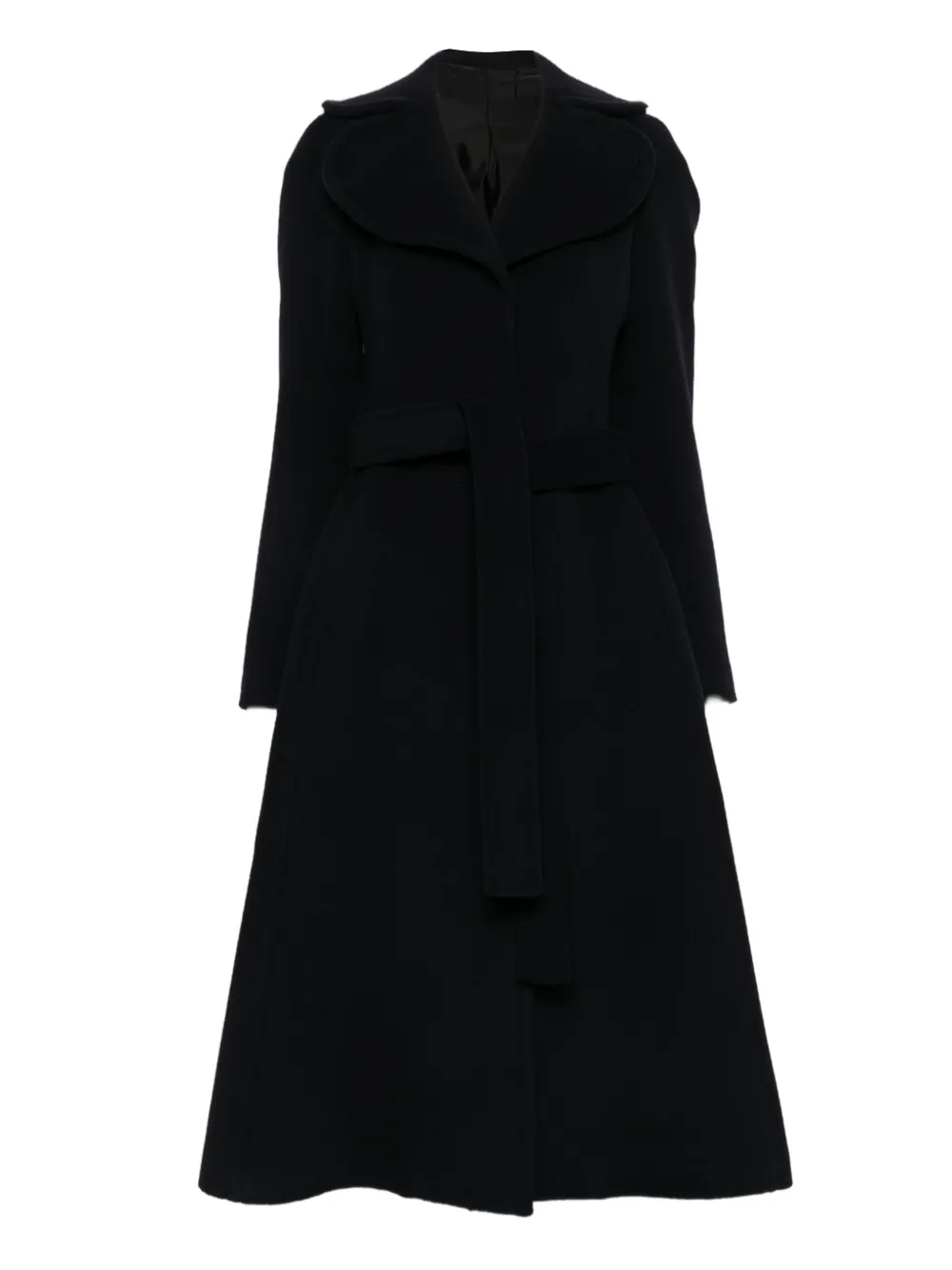 Alaïa single-breasted coat | Blue | Image 1
