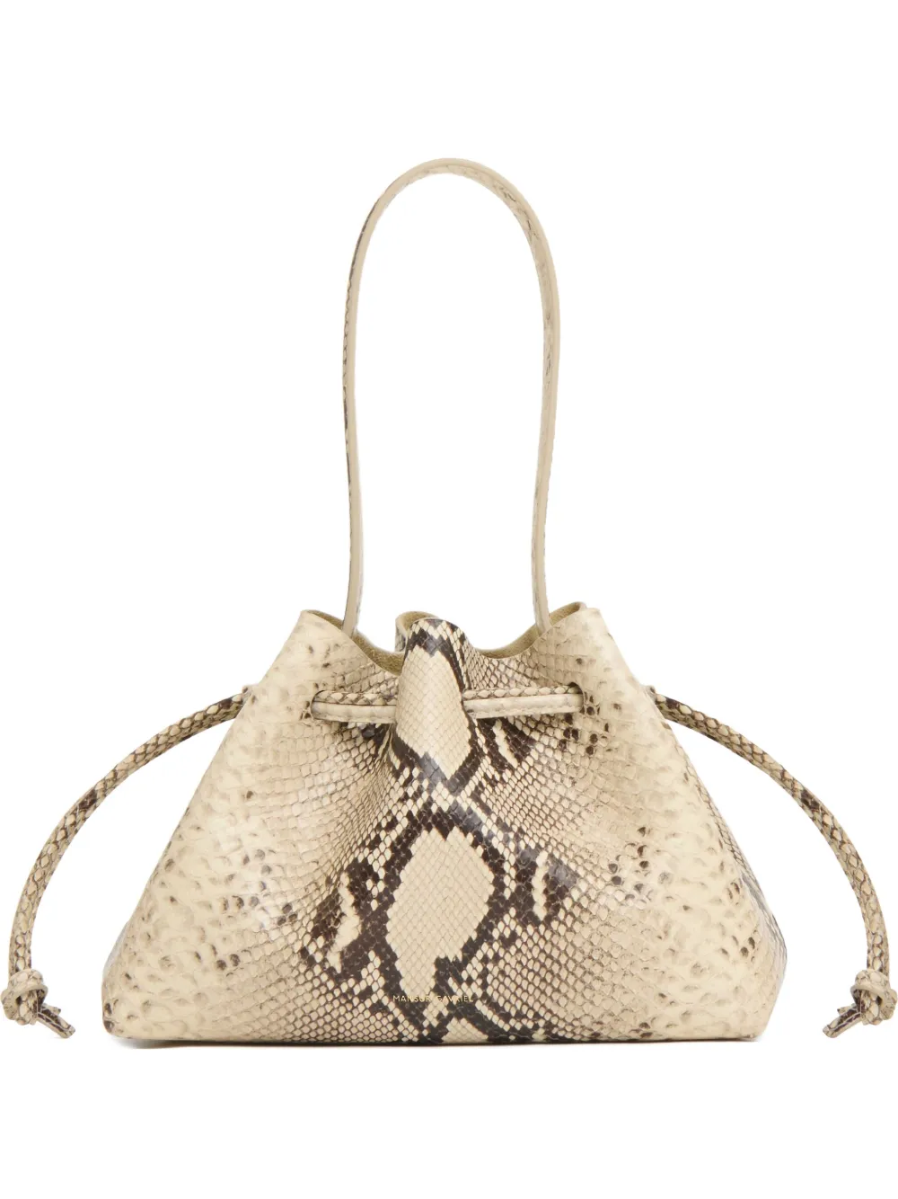 Mansur Gavriel Drawstring Pouchette mini bag | Neutrals | Image 1