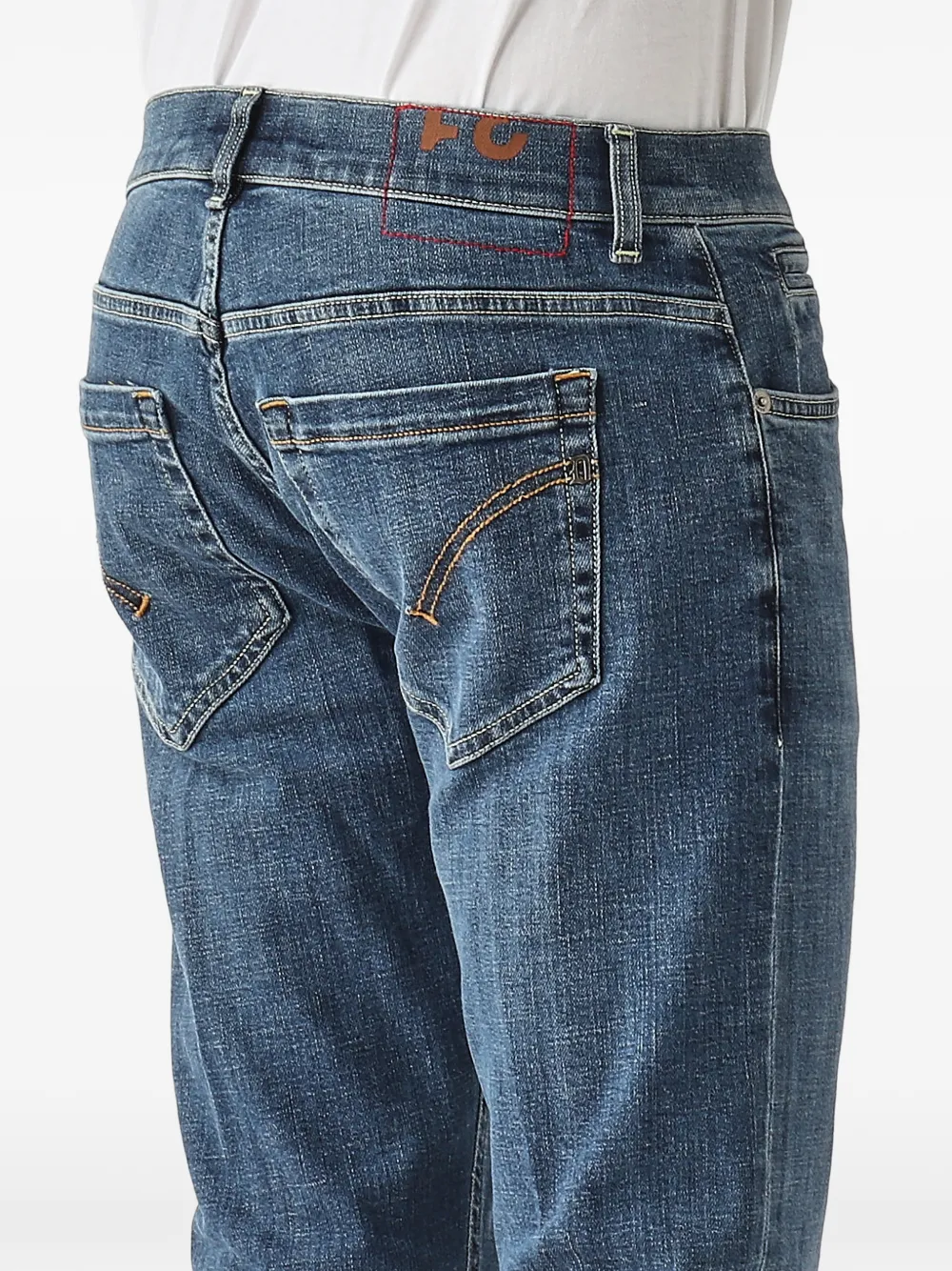 DONDUP Katoenen broek Blauw