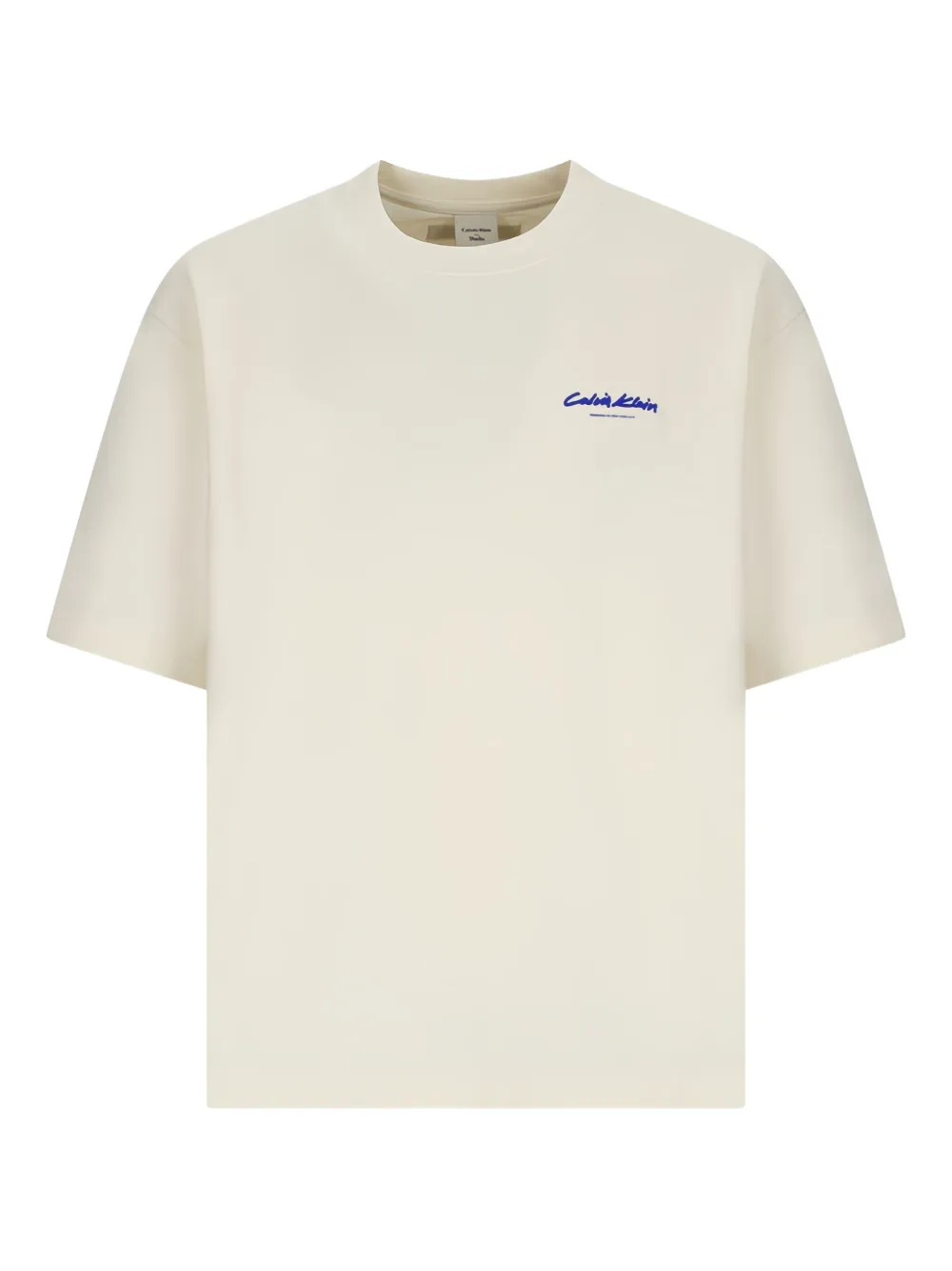 Calvin Klein Logo T-shirt In White