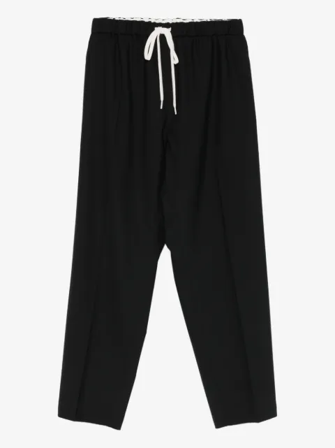 MM6 Maison Margiela pantalones con cordones en la pretina