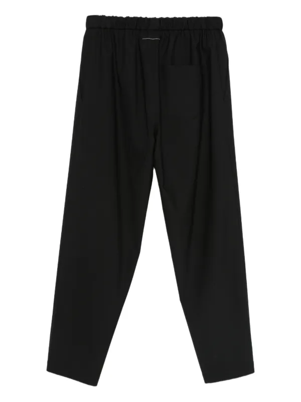 【稀少】Maison Margiela DRAWSTRING PANTS MM6 Maison Margiela Drawstring Trousers | Black | FARFETCH CA