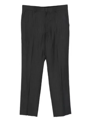 DRIES VAN NOTEN ストレートパンツ　 定価43000円　新品未着用 DRIES VAN NOTEN ストレートパンツ | グレー | FARFETCH JP