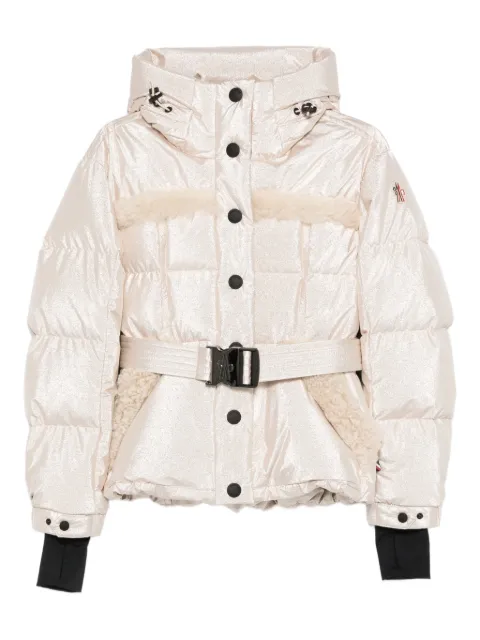 Moncler Grenoble chamarra con ribete texturizado