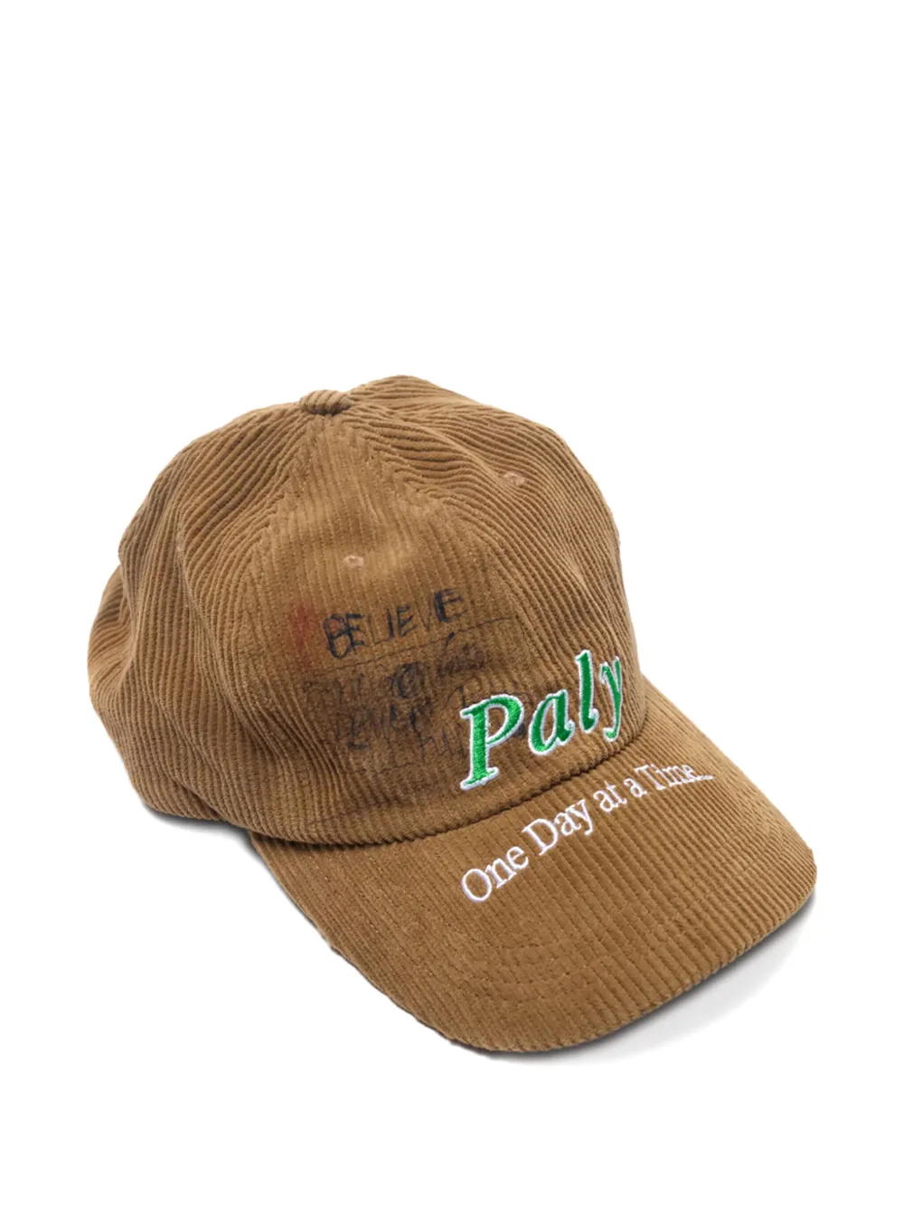Paly Logo-embroidered Cap In Green