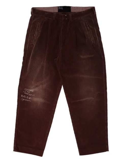 Paly pantalones de pana texturizados