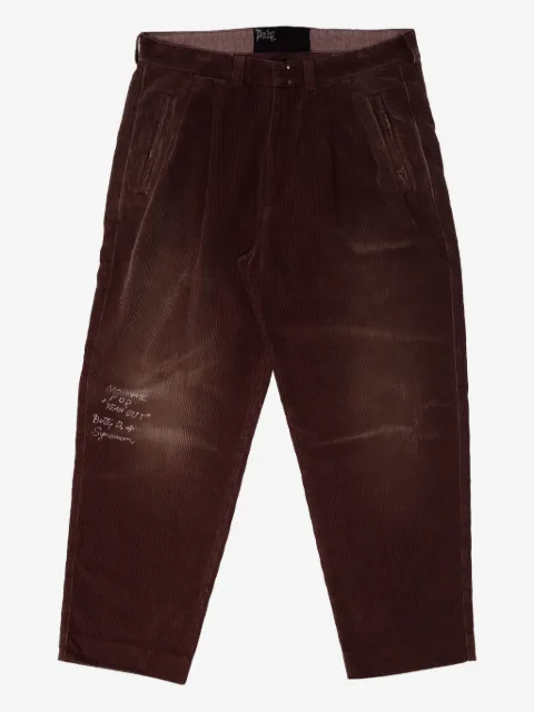 Paly pantalones texturizados