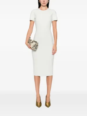 graciela off shoulder dress in cream KHAITE | Yellow white dress and black shoes for graduation La Goulue Palm Beach temple wear kurti MODEL INFO Model is COLOUR:Ecru