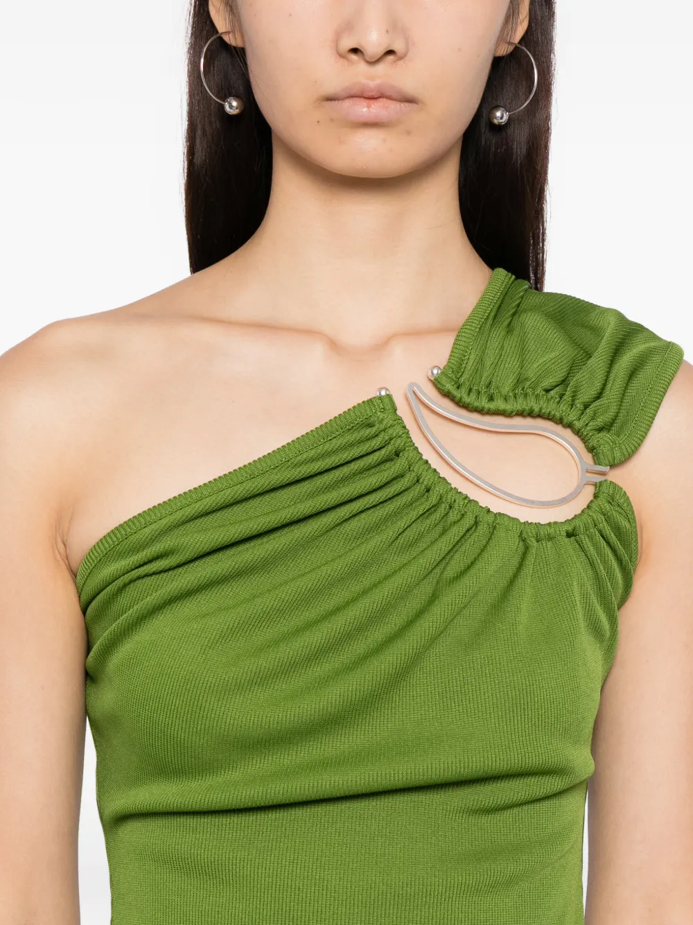 Christopher Esber Asymmetrische tanktop Groen
