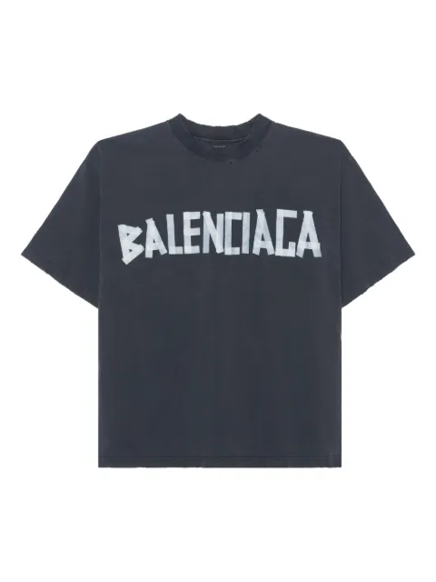 Balenciaga logo-print round-neck T-shirt