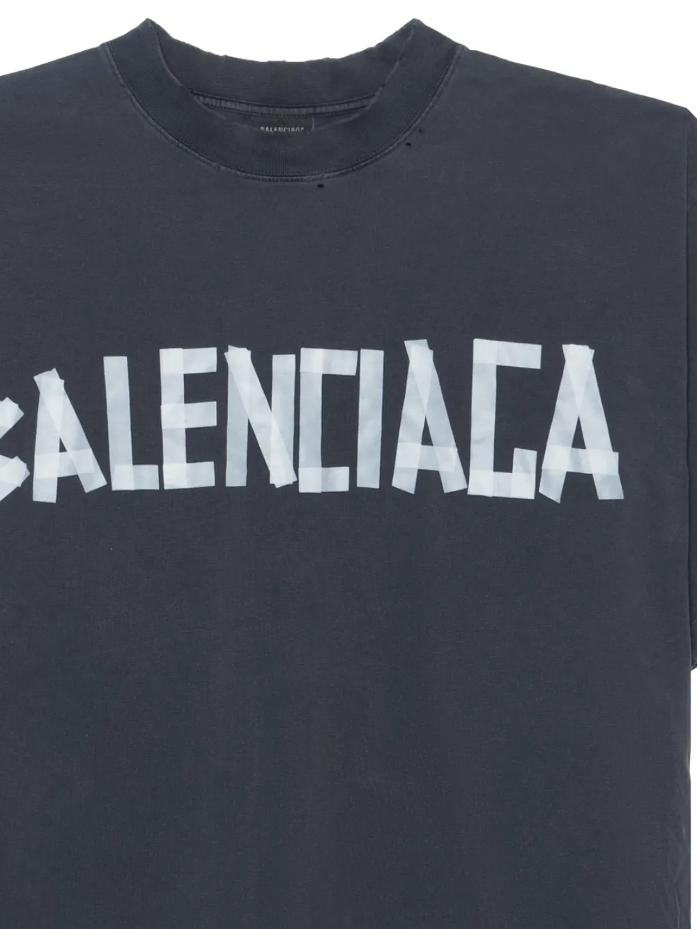 Balenciaga logo-print round-neck T-shirt | T-Shirts & Jersey Shirts | Image 2