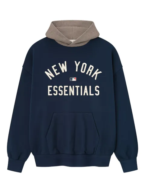 FEAR OF GOD ESSENTIALS x MLB Yankees graphic hoodie