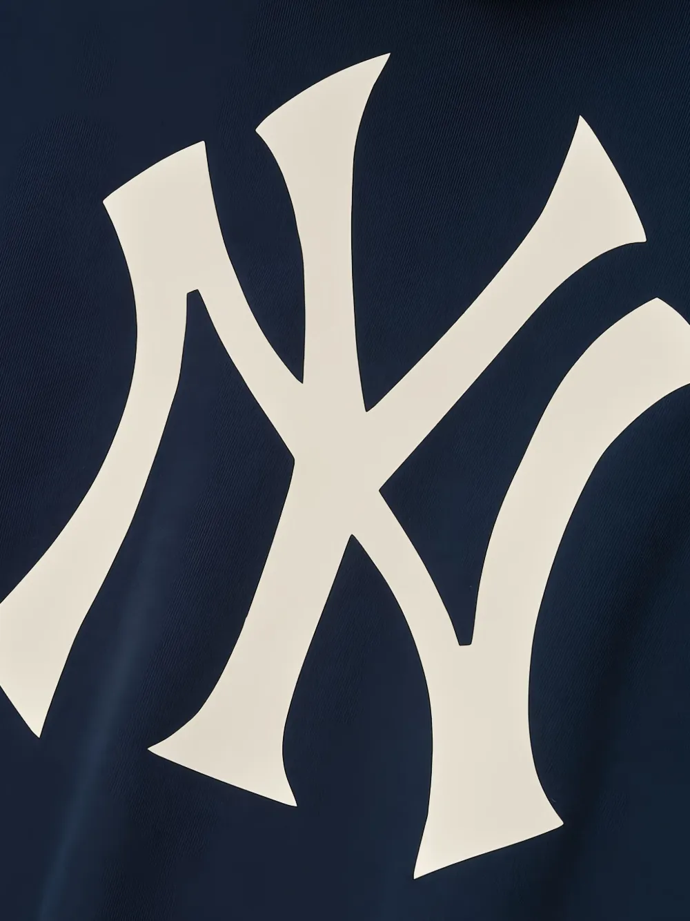 FEAR OF GOD ESSENTIALS x MLB Yankees grafische hoodie Blauw