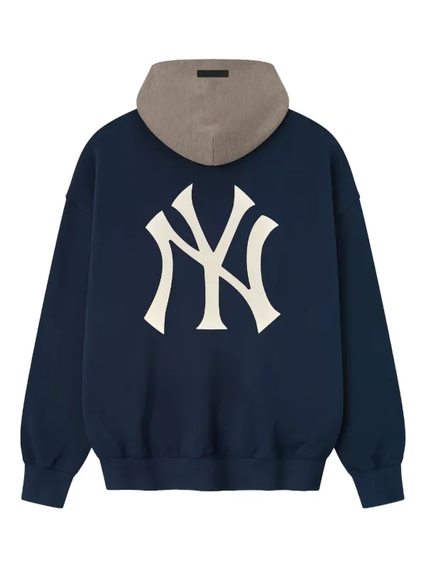 FEAR OF GOD ESSENTIALS x MLB Yankees グラフィック パーカー