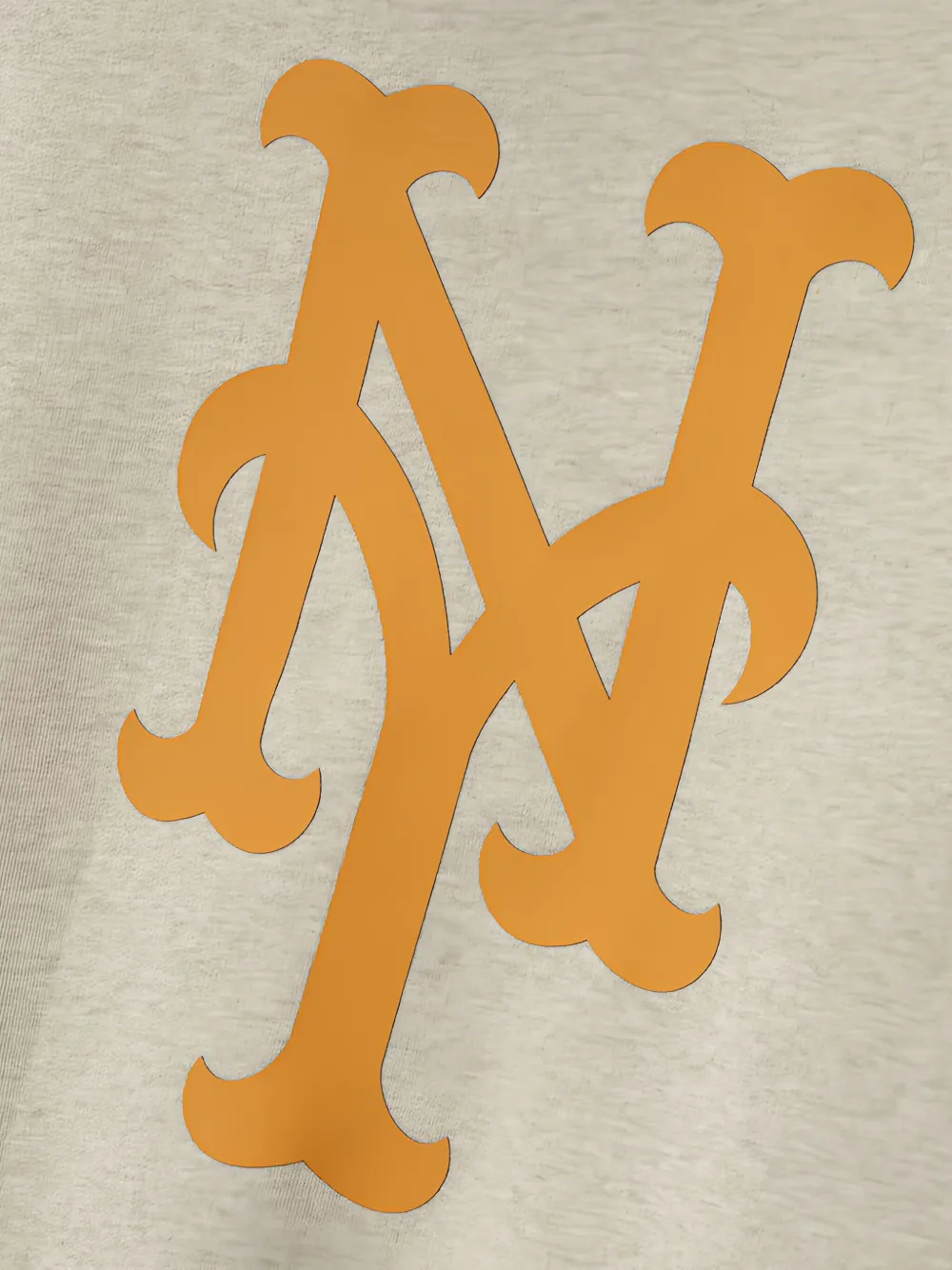 FEAR OF GOD ESSENTIALS x MLB Mets grafische hoodie Grijs