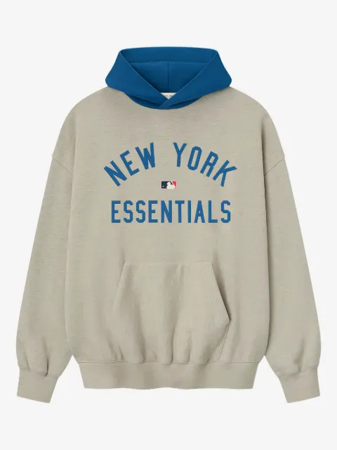 FEAR OF GOD ESSENTIALS x MLB Mets graphic hoodie