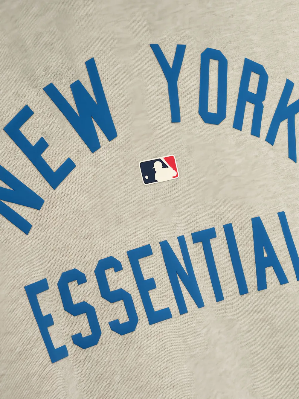 FEAR OF GOD ESSENTIALS x MLB Mets grafische hoodie Grijs