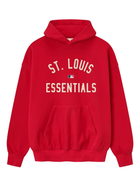 FEAR OF GOD ESSENTIALS hoodie Cardinals en colaboración con MLB