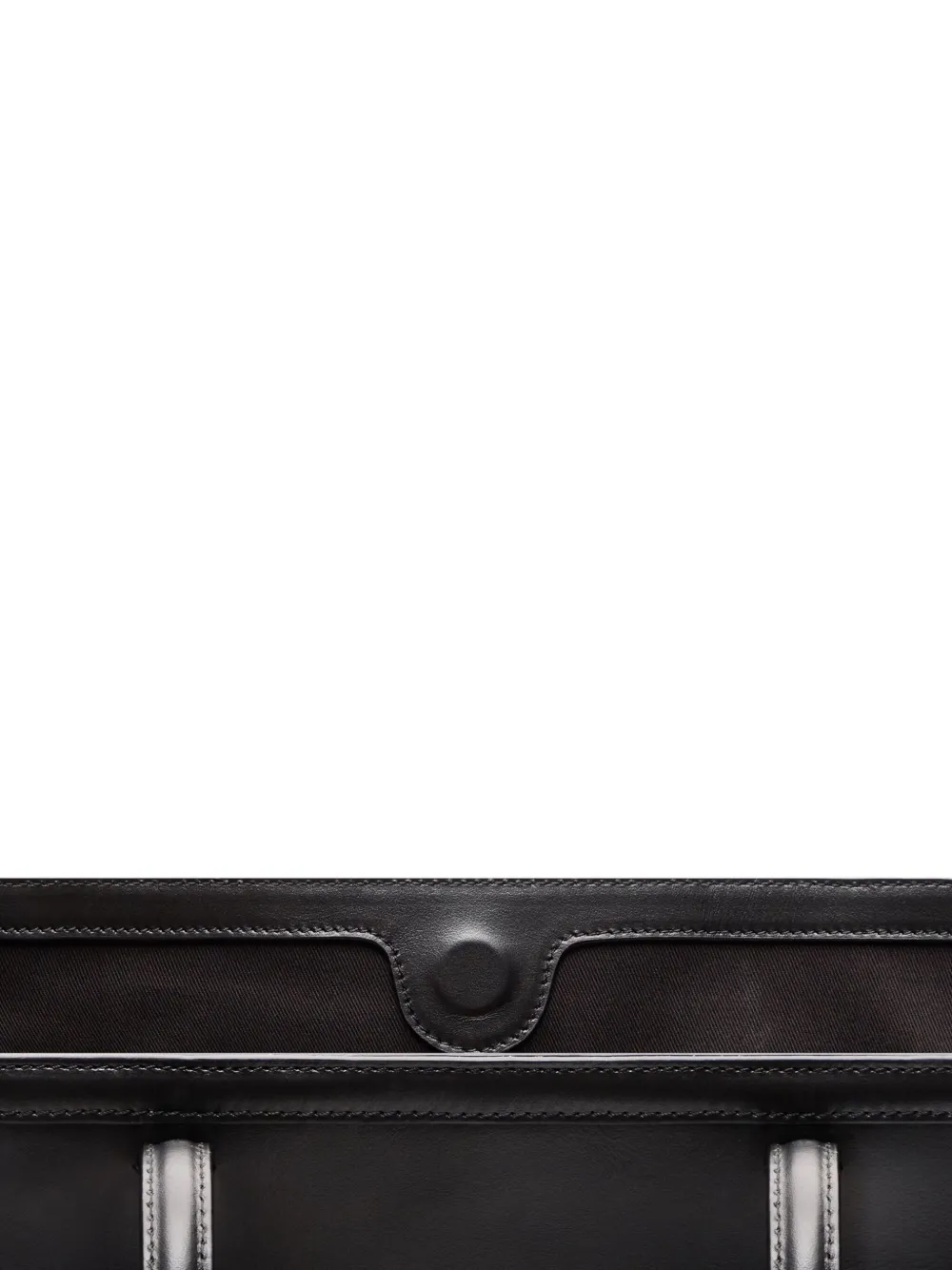 Loulou De Saison Anyla Leather Tote Bag In Black